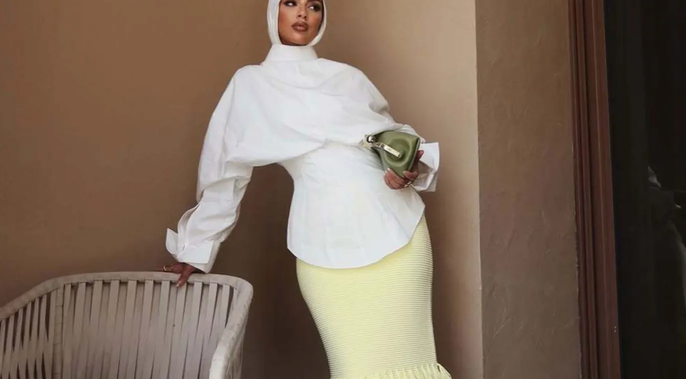 مدونة الموضة سهى طه - الصورة من حسابها على إنستغرام
