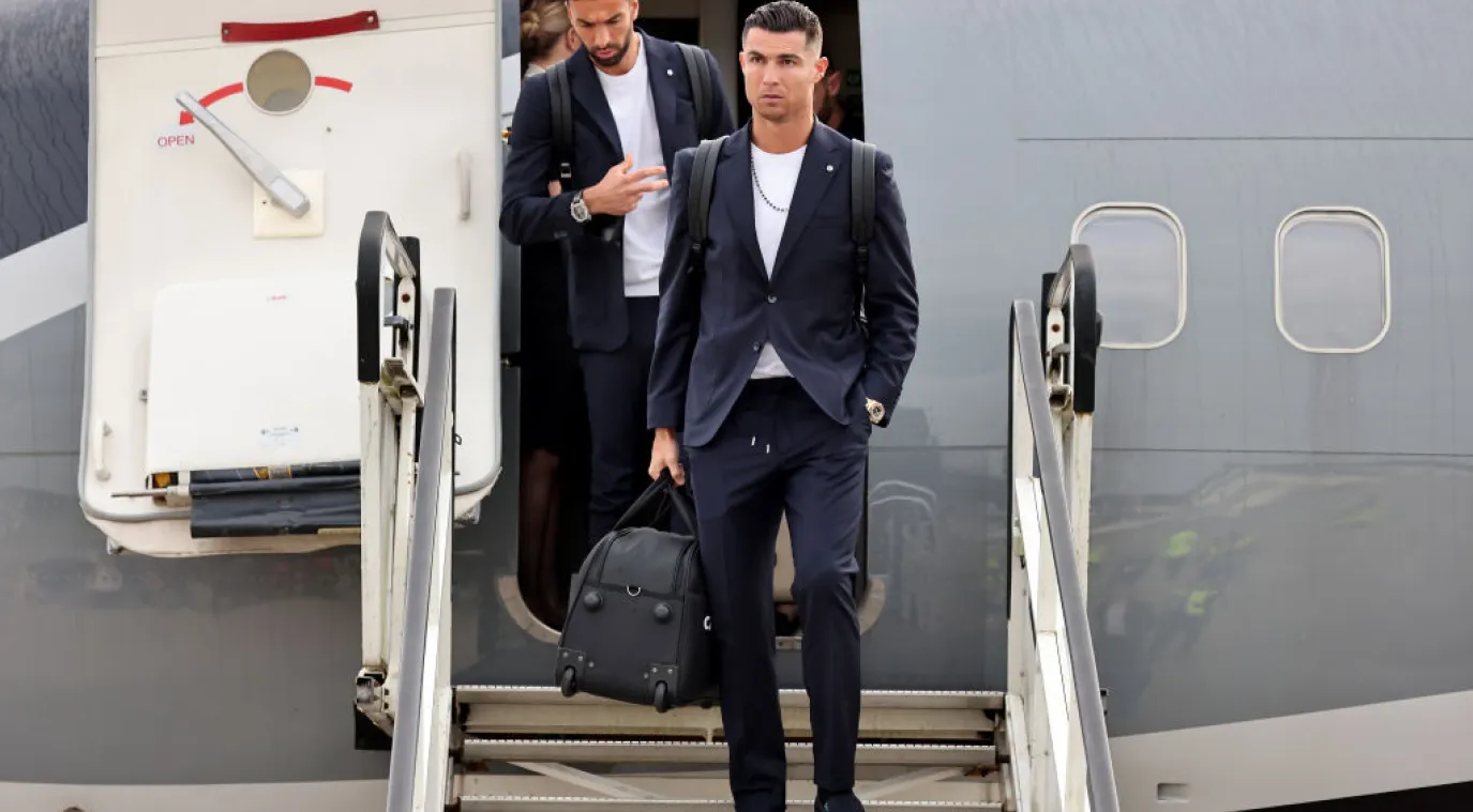 نجم كرة القدم كريستيانو رونالدو Christiano Ronaldo- (مصدر الصورة Christof Koepsel - UEFA/UEFA via Getty Images)