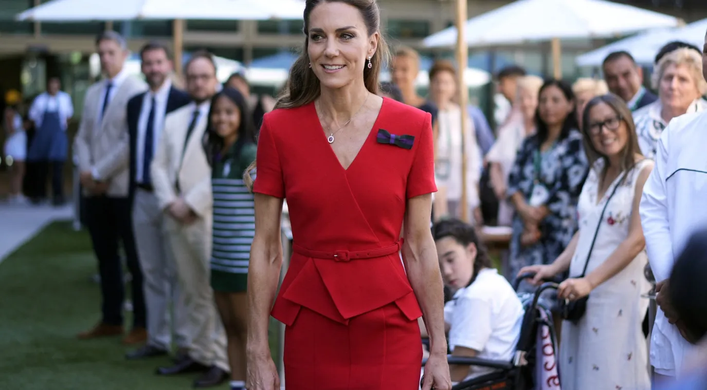 الأميرة كيت ميدلتون Kate Middleton (مصدر الصورة: Andrew Matthews / POOL / AFP)