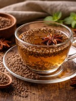 يُعتبر مزيج الكراوية واليانسون من أشهر العصائر العشبية