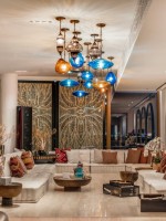 مجلس مميز بإضاءته