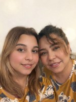 شيرين عبد الوهاب وابنتها هنا - الصورة سكرين شوت من مقطع الفيديو