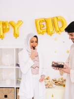 رسائل تهنئة عيد الفطر 2026 للمخطوبين 