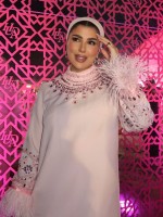 مدونة الموضة هيا عفيف - الصورة من حسابها على إنستغرام