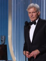 هاريسون فورد Harrison Ford خلال حفل جوائز نقابة ممثلي الشاشة - مصدر الصورة: VALERIE MACON / AFP