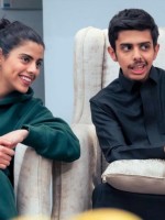 محمد الحربي وطرفة الشريف- الصورة من حسابه على الانستغرام