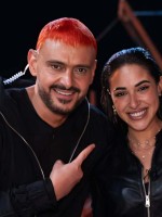 آية سماحة مع رامز جلال بعد الحلقة