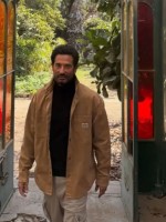 عمرو سعد من كواليس مسلسل إفراج الصورة من صفحة تارا عماد على إنستغرام