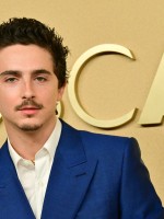 تيموثي شالاميه من حفل غداء المرشحين لجوائز الأوسكار الـ98 - مصدر الصورة: Frederic J. Brown / AFP