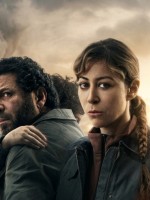 منة شلبي وإياد نصار من بوستر مسلسل صحاب الأرض - الصورة من حساب المخرج بيتر ميمي على الفيس بوك