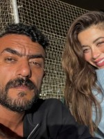 أحمد العوضي ويارا السكري من كواليس مسلسل علي كلاي - الصورة من حساب يارا السكري على الفيس بوك