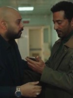 عمرو سعد وحاتم صلاح في مسلسل إفراج - الصورة من شاشة عرض المسلسل