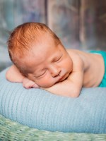 صورة لمولود نائم