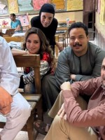 أبطال فيلم برشامة -الصورة من صفحة هشام ماجد على إنستغرام