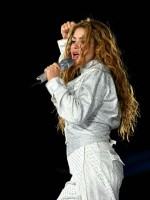 شاكيرا في سان سلفادور (Shakira in San Salvador). مصدر الصورة: Marvin RECINOS / AFP