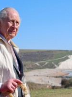 الملك تشارلز في سيفورد، جنوب شرق إنجلترا (King Charles in Seaford south east England). مصدر الصورة: Chris Jackson / POOL / AFP