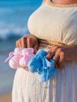 صورة حامل بتوأم