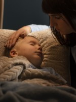 صورة لطفل نائم