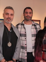 لقاء الخميسي وزوجها محمد عبد المنصف- الصورة من حساب أحمد فريد على إنستغرام