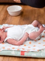 صورة لمولود يبكي