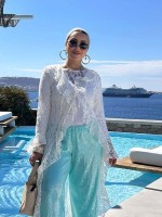 مدونة الموضة رهف الشامي - الصورة من حسابها على إنستغرام