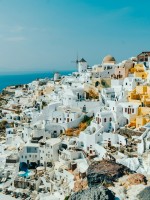 جانب من سانتوريني
