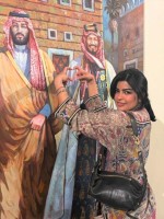 ميلا الزهراني- الصورة خاصة بسيدتي من تصوير زكية البلوشي