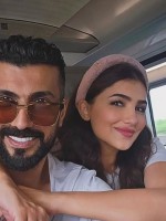 مي عمر ومحمد سامي- الصورة من حساب مي عمر في إنستغرام