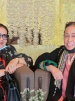 حياة الفهد وسعاد عبدالله- الصورة من حساب حياة على الانستغرام