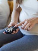 صورة لحامل تقيس السكر