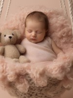 صورة لمولود في شهره الثاني