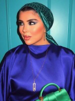 مدونة الموضة هيا عفيف -الصورة من حسابها على إنستغرام