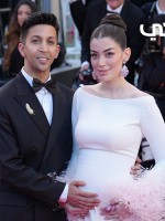 ليلى أحمد زاهر وهشام جمال من افتتاح مهرجان كان السينمائي 2026. الصورة خاصة بسيدتي من تصوير جيمي أبو نكد