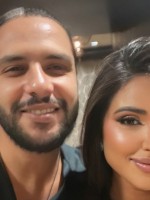 آية سماحة وزوجها محمد السباعي