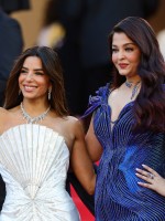 إيفا لونغورياو آيشواريا راي باتشان في مهرجان كان السينمائي 2026 Eva Longoria and Aishwarya Rai Bachchan (مصدر الصورة:Andreas Rentz/Getty Images)