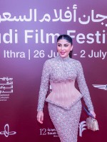 زارا البلوشي - مصدر الصورة المركز الاعلامي لمهرجان أفلام السعودية