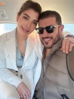 أصالة وزوجها فائق حسن- الصورة من حساب فائق حسن على إنستغرام