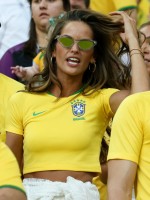 السوبر موديل إيزابيل غولار Izabel Goulart في العام 2014- (مصدر الصورة Jean Catuffe/Getty Images)