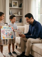 صورة رسائل في يوم الأب