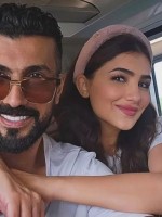 مي عمر ومحمد سامي- الصورة من حساب مي عمر على إنستغرام