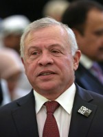 الملك عبد الله الثاني بن الحسين في دبي، الإمارات العربية المتحدة (King Abdullah II bin Al-Hussein in Dubai, United Arab Emirates). مصدر الصورة: Chris Jackson/Getty Images