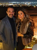 آيات أباظة وعمرو محمود ياسين- الصورة من حسابها على إنستغرام