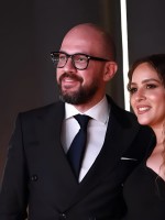 جميلة عوض وزوجها من مهرجان الجونة - الصورة من المركز الصحفي للمهرجان