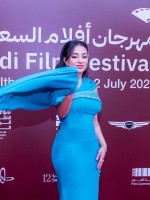 الممثلة السعودية خيرية أبو لبن- الصورة خاصة بسيدتي من تصويرعيسى الدبيسي