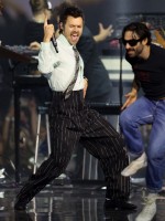 هاري ستايلز Harry Styles في حفل توزيع جوائز بريت 2026. مصدر الصورة: Adrian Dennis / AFP