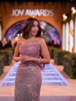 هنا الزاهد في حفل جوي أوردز 2026 - (الصورة من المركز الإعلامي لمجموعة MBC)