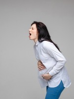صورة لحامل متعبة