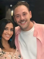 الفنان محمد علي رزق برفقة زوجته- الصورة عبر حسابه الخاص بإنستغرام