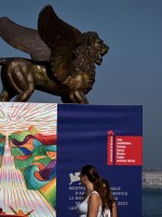 مهرجان فينيسيا السينمائي الدولي. مصدرالصورة: TIZIANA FABI / AFP