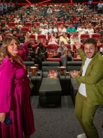 بيومي فؤاد وفريق الفيلم- الصورة من حساب سينما فوكس على الانستغرام